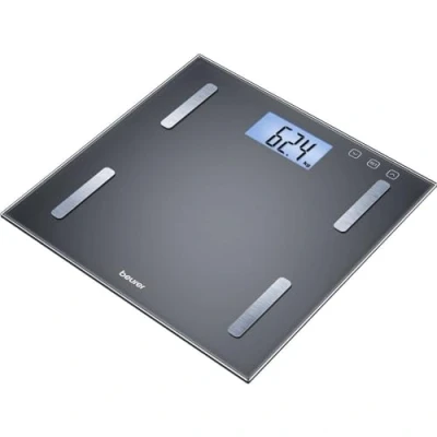 Image of Beurer BF180 Diagnostic Bathroom Scale, Classic body analysis with full including BMI calculation &amp; personalised calorie consumption recommendations