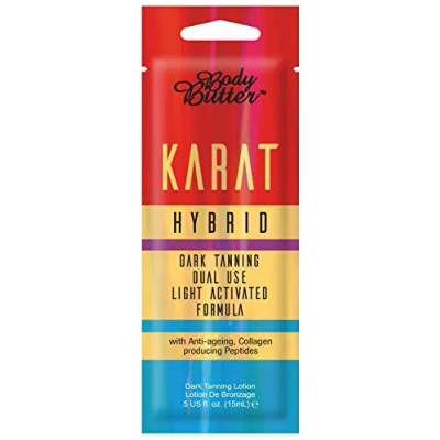 Image of Body Butter KARAT HYBRID Dark Tanning Dual Use Light Activated Formula (15ml)