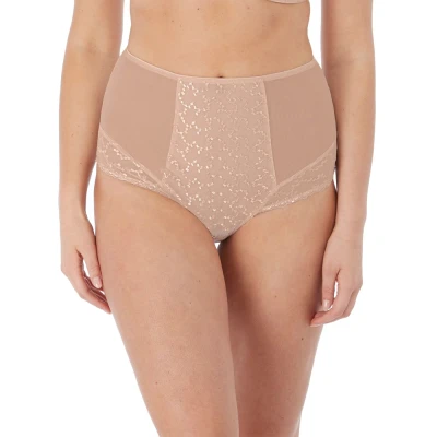 Image of Fantasie Womens Ana High Waist Brief Pink Nylon Size X Small