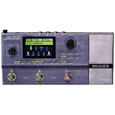 Image of Mooer GE200 Multi Effect Guitar Pedal, Grey