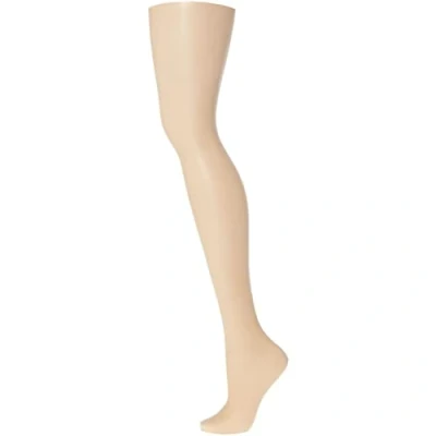 Image of Charnos Women&#039;s 1pp 7 Denier Simply Bare &#039;No Toes&#039; Tights, Beige (Natural Tan), S UK