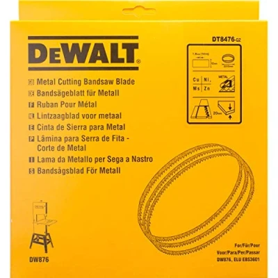 Image of Dewalt DT8476 QZ Hoja Sierra Cinta para Metal no Ferroso, Acero fino