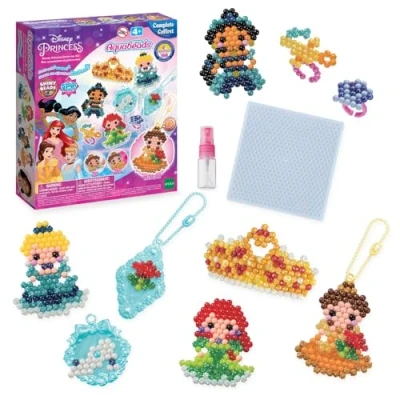 Image of Aquabeads Disney Princess Dress Up Set, Art &amp; Craft bead kit 31997