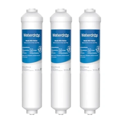 Image of Waterdrop DA29 10105J Replacement for Samsung® Fridge Water Filter, Filter HAFEX/EXP, DA2010CB, DA99 02131B, HAIER® LG® Inline (3)