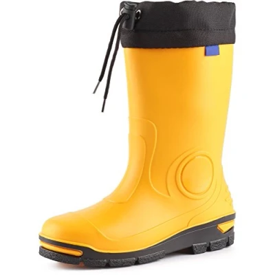 Image of Ladeheid Childrens Wellingtons LARB014(Yellow, 33/34 EU)