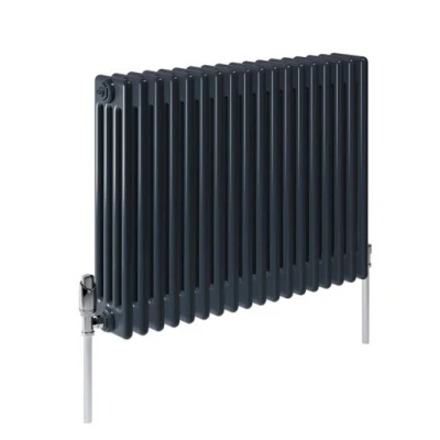 Image of Stelrad Softline 3 Column Concept Radiator K3 Horizontal Anthracite 600mm X 628mm