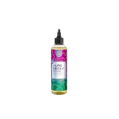 Image of Aloé Locks Repairing &amp; Growth Activating Serum Fights hair loss breakage Repairs Fortifies the fibre 99% natural ingredients Made in France 250 ml