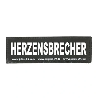 Image of Interchangeable Patches, 1 pair, HERZENSBRECHER, Size: Baby 1, Black