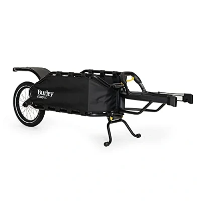 Image of Burley Coho® XC Cargo Bike Trailer, Black, One Size