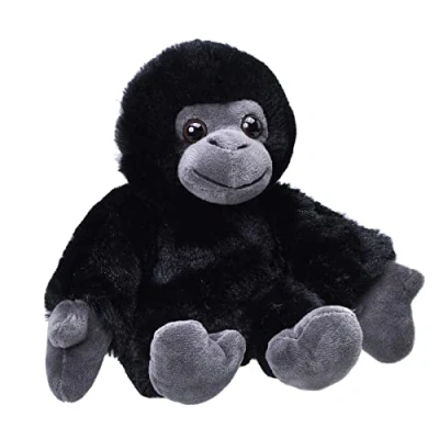 Image of Wild Republic Hug&#039;ems Soft Toy, Gifts for Kids, Gorilla Cuddly Toy 18cm
