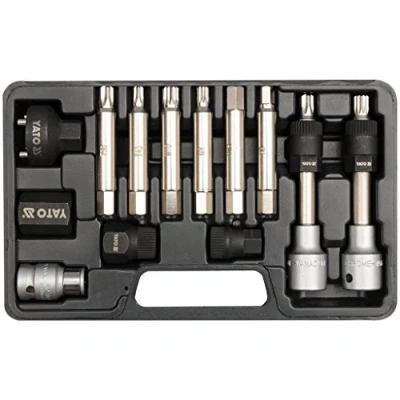 Image of Yato YT 0421 Set of Keys for Alternator 13 Pieces