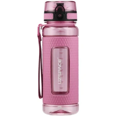 Image of OM SUPPLIES Water Bottle Fruit Infuser Sports 800ml, BPA Free Tritan Non Toxic Plastic, Leakproof (Plum Red)