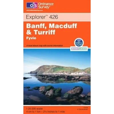 Image of Explorer Active 426 Banff, Macduff &amp; Turriff Map With Digital Version
