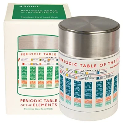 Image of Rex London Periodic Table Stainless Steel Food Flask