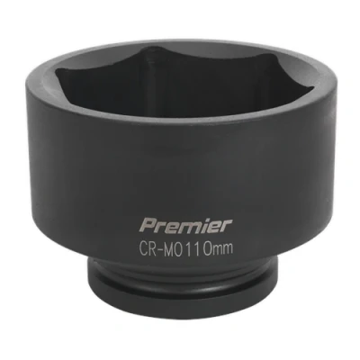 Image of Sealey Premier Impact Socket 110mm 1&quot;Sq Drive