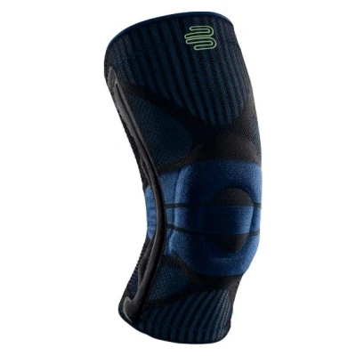 Image of Bauerfeind 1 Unisex Knee Sports Support, Can be Worn on Left and Right for Ball Athletics Support Silicone Ring