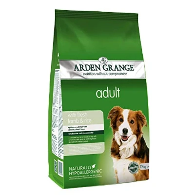 Image of Arden Grange Adult Dry Dog Food with Fresh Lamb and Rice, 12 kg