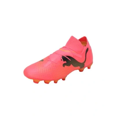 Image of Puma Future 7 PRO FG/AG Moulded stud football boots, Men&#039;s, Size: 9.5, Sunset glow/black/sun stream Textile/synthetics