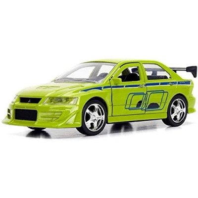 Image of Jada JA99789 1:32 Brian&#039;s 2002 Mitsubishi Lancer EVO II Green
