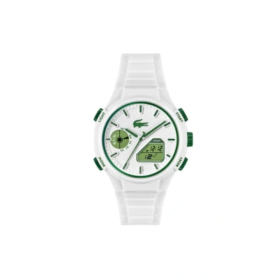 Image of Lacoste Analog Digital Multifunction Quartz Watch for Men LC33 Collection with Silicone Bracelet