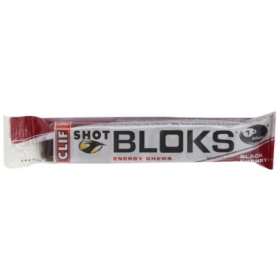 Image of Clif Bar Shot Bloks Black Cherry 60g (6 Pack) by
