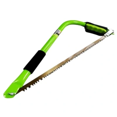 Image of Dunnet Tools 21&quot; Inch Bow Saw Tree Branch Wood Log Pruning with Blade Garden Care Perfect for Cutting and Trees Branches DIY
