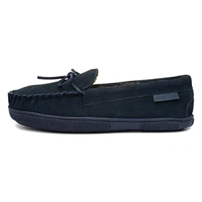 Image of Hush Puppies Men Ace Low Top Slippers, Blue (Navy Navy), 8 UK