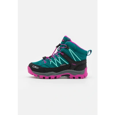 Image of CMP Kids Rigel MID Trekking Shoes WP, Lake Pink Fluo, 6 UK