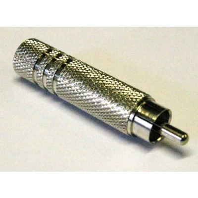 Image of PRO SIGNAL PSG02788 Adaptor, 6.35mm Jack Mono Socket to Phono Plug