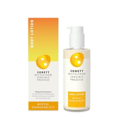 Image of Sonett Mistelform Body Lotion Myrthe Orange Blossom 145 ml