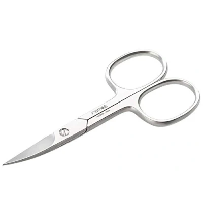 Image of REMOS Nail Scissors Stainless [INOX] 9.5cm for Fingernails &amp; Thin toenails