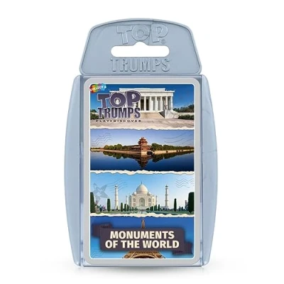 Image of Top Trumps Monuments of the World Card Game