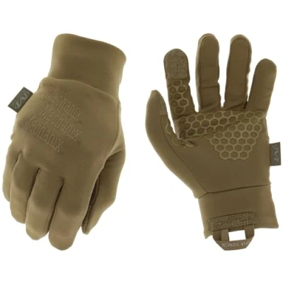 Image of Mechanix Wear ColdWork Base Layer Winter Gloves Coyote size S