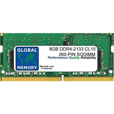 Image of 8GB DDR4 2133MHz PC4 17000 260 PIN SODIMM MEMORY RAM COMPATIBLE WITH LAPTOPS/NOTEBOOKS
