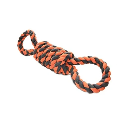 Image of Nuts For Knots Extreme&quot; Rope Coil Figure of 8 Dog Tugger Toy&quot;