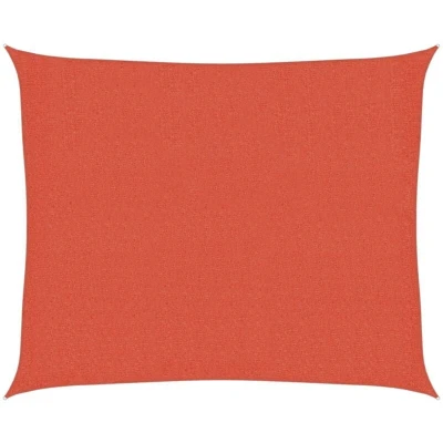 Image of vidaXL Sunshade Sail 160 g/m² Terracotta 2.5x3 m HDPE