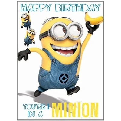 Image of Despicable Me 2 Type 3 General Birthday Card