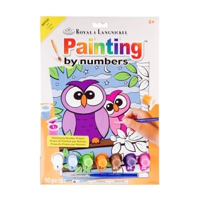 Image of Royal &amp; Langnickel My First Owls Paint by Numbers
