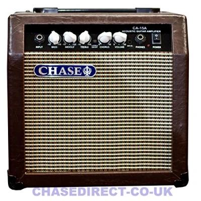 Image of Chase CA 15A 15 Watt Acoustic Guitar Amplifier Practice Amp