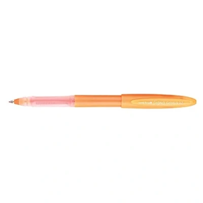 Image of uni Ball Signo Gelstick UM 170 Gel Ink Roller Pens Fluorescent Orange Box of 12