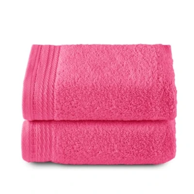 Image of Top Towel Premium Large Bath Towels 2 Hand 50 x 100 cm 100% Cotton 600 g Strawberry