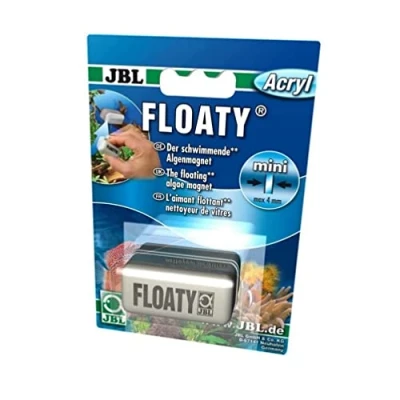 Image of JBL Floaty mini, Floating glass cleaning magnet for aquariums with acrylic panes up to 4 mm thick