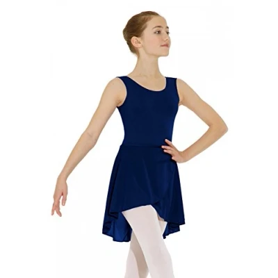 Image of Dancewear Central Wrapover ISTD Polycrepe Skirt