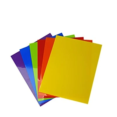 Image of Vaessen Creative Shrink Plastic, Multicolour, 6 Sheets, 21 x 30 cm, Fun Arts and Crafts Projects for All Ages