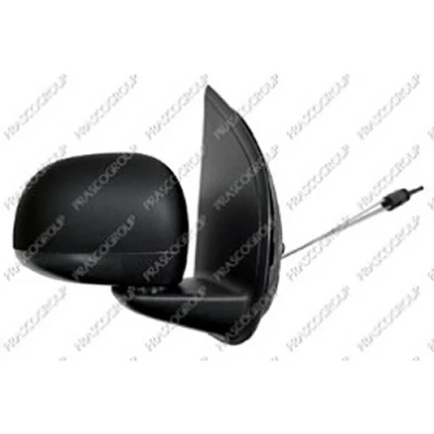 Image of 735547945, 735594382 Wing mirror PRASCO FT1247005 with sensor, cable Right black Convex FIAT: Panda III Hatchback