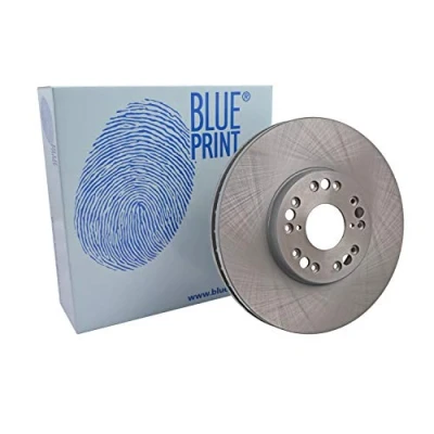 Image of 4351222210, 4351224071, 4351230180, 4351230181, 4351230240 Brake disc BLUE PRINT ADT34387 Front Axle 296mm 32mm 5 Hole 114mm internally vented Coated