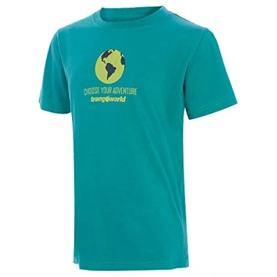 Image of TRANGO Bielsa Unisex Children&#039;s T Shirt, Green Lake, 14 Years