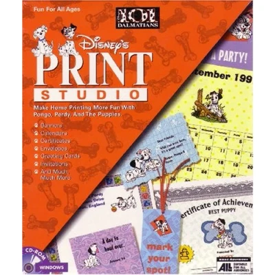 Image of Disneys 101 Dalmations Print Studio