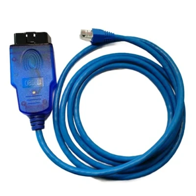 Image of Dezanyc OBD OBD2 Ethernet Enet RJ45 OBDII Cable Compatible with Volvo SPA CMA VIDA PC 2016+
