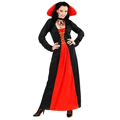 Image of Widmann Adult Costume Victorian Vampire, Dress.